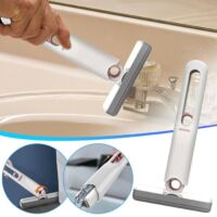 Petite serpillère pour bureau, tête de serpillère de rechange portable, serpillère absorbante puissante pour l'amélioration de l