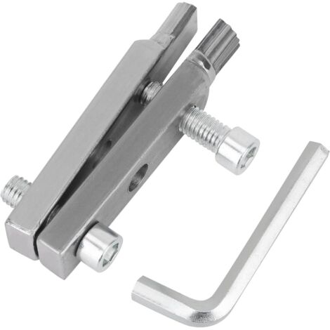 Attrezzatura per l'estrazione di viti per rubinetti, Kit di strumenti per l'estrazione di bulloni filettati per tubi rotti in metallo, Strumento per la rimozione di rubinetti rotti