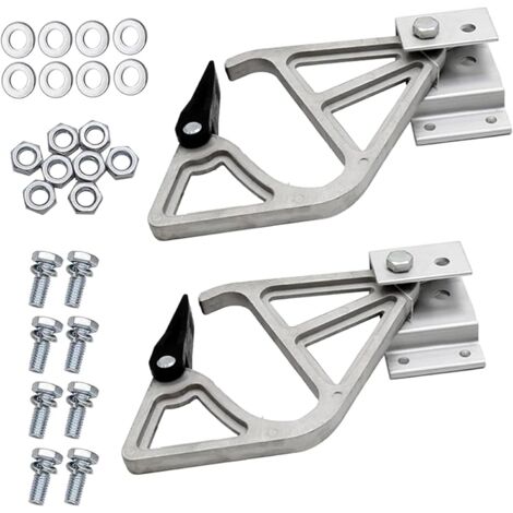 Kit di bloccaggio a pioli 28-11, bloccascale in alluminio per scale estensibili, compatibile con il kit di bloccaggio a pioli per scale estensibili Werner, parti della scala