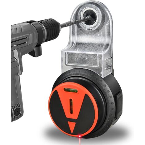 Aspiratore di polvere da trapano con strumento di livellamento - aspiratore di polvere elettronico multifunzionale, strumento di livellamento perfetto per appendere quadri e dipinti