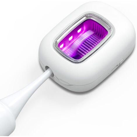 Estuche desinfectante UVC recargable. Estuche profesional para cepillos de dientes, compatible con cepillos de dientes eléctricos y convencionales. Fundas de viaje para cepillos de dientes. (1/5)