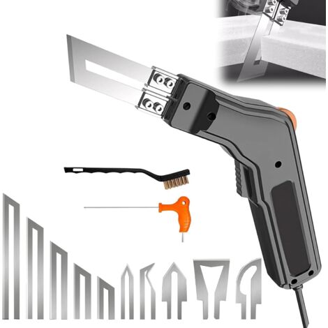 Kit 10 en 1, cortador eléctrico de espuma caliente, kit de herramientas de corte de espuma, kit de herramientas de corte de espuma de 300 W para cortar aislamiento de paneles de espuma
