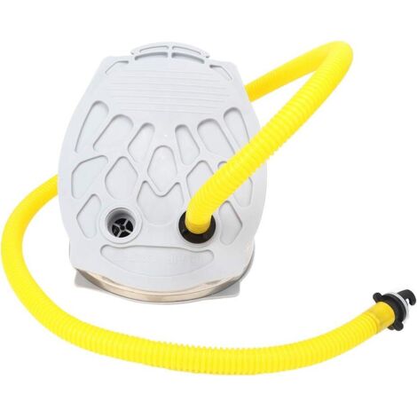 Bomba para bote inflable, bomba de aire de pie portátil de plástico compacta para pesca (1/5)