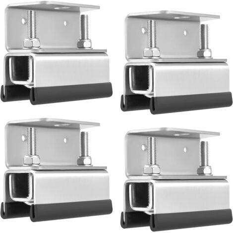 Kit de montaje de techo de 4 piezas, kits de montaje de techo, portaequipajes de acero inoxidable 304 para furgonetas ProMaster, Boxer, Ducato, Jumper y Movano
