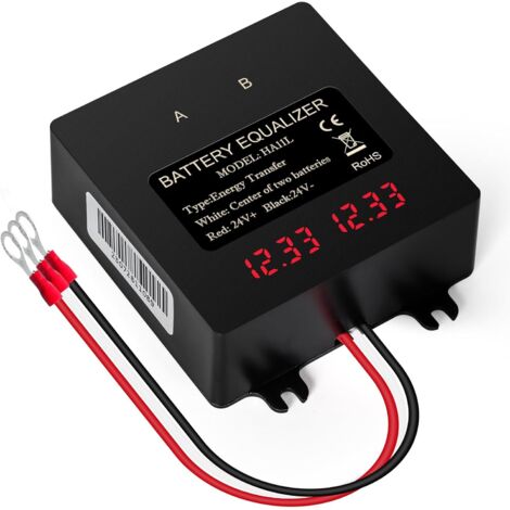 Equilibrador de batería de 24 V Ecualizador de batería de 24 V Admite conmutación en serie o en paralelo para plomo-ácido, iones de litio, hierro-litio, fosfato, etc (1/5)