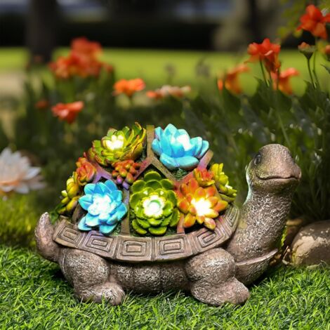 Luces solares decorativas para exteriores, luces solares, luces para exteriores, luces decorativas para jardín, La Tortuga