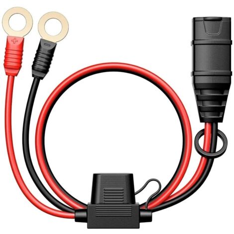 Arnés de cables de 55 CM 16 AWG con terminales de ojal X-Connect M6 para cargador de batería sin/conector (1/5)