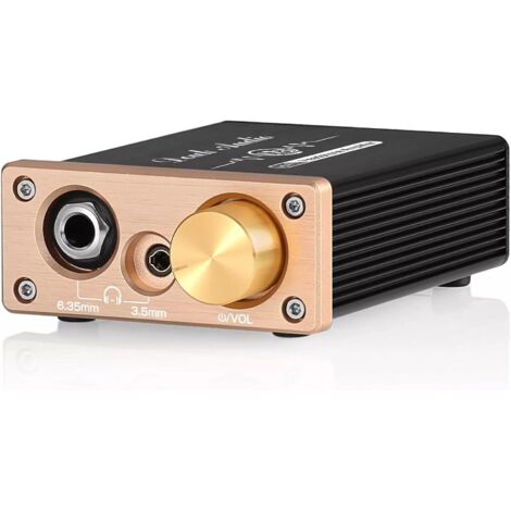 Mini amplificador de auriculares Douk Audio HiFi de clase A, amplificador de escritorio para auriculares DC5V
