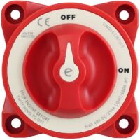 Interruptor de desconexión de batería de barco de 12 V, 24 V, 48 V y 350 A, interruptor maestro de corte impermeable de 2 posiciones para automóviles, vehículos todoterreno, 2 posiciones, 350 A