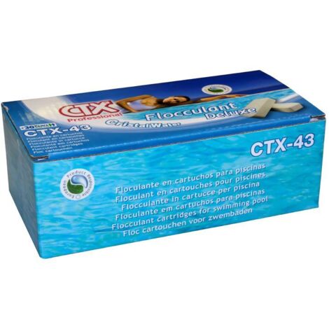 Floculante Luxe en cartuchos, 1 Kg CTX-43