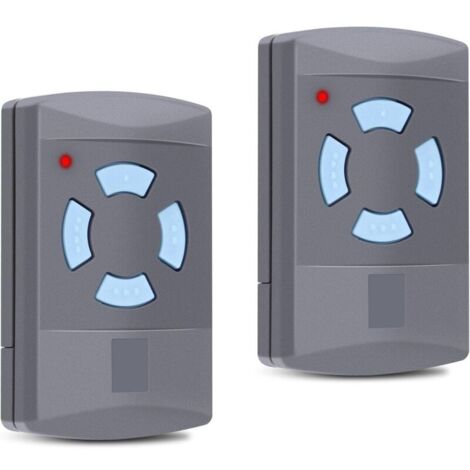 Télécommande de portail 2 pièces pour HSM4-868, télécommande de porte de garage 4 canaux 868,30 MHz pour HSM 2/4, HSM4-868, HSE2-868, HS4-868 (1/4)