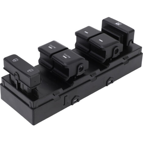 Commande de vitre conducteur principal pour Sonata 2015-2019 - Bouton interrupteur 93570 C1010 côté gauche - Noir (1/5)