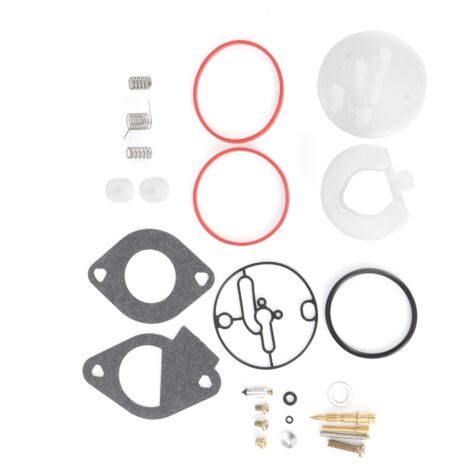 Kit de révision carburateur 25 pièces avec électrovanne pour moteurs Crafter 11-19HP - Kit complet de réparation et de remplacement (1/5)