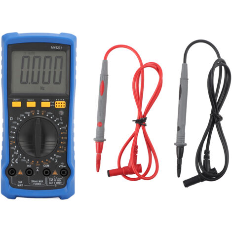 Multimètre numérique automatique MY6231 pour test de tension, courant, capacité et résistance - Équipement électrique professionnel (1/5)