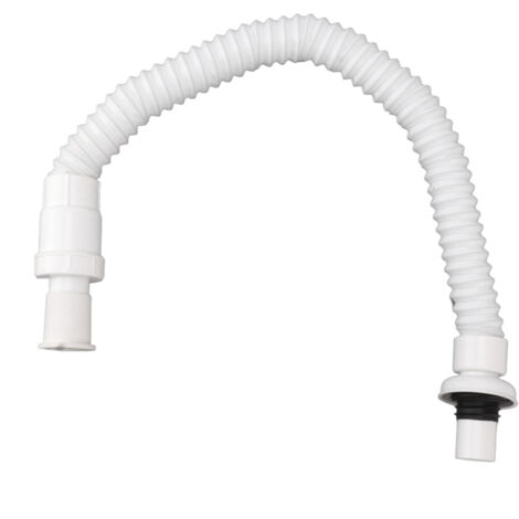 Tuyau de Descente avec Noyau Désodorisant et Évacuation Rapide ABS Anti-Rouille - Drain Intégré pour Évier et Lavabo (1/5)