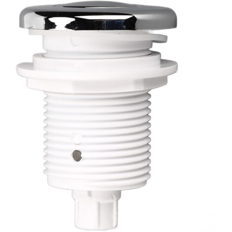 Interrupteur pneumatique de démarrage Garbage Disposal avec bouton-poussoir étanche pour éviers et piscines - ABS, trou de montage 32mm (1.26in)