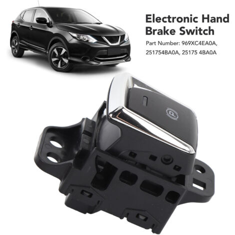 Bouton de frein à main électronique Interrupteur 251754BA0A Compatible Nissan Qashqai et X-Trail T32 2014-2018 (1/5)