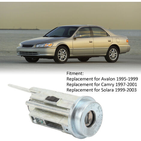 Baril de Serrure de Contact Neiman Démarrage Metal Haute Fiabilité Réf. 69057‑33170 Remplacement pour Avalon Camry Solara (1/5)