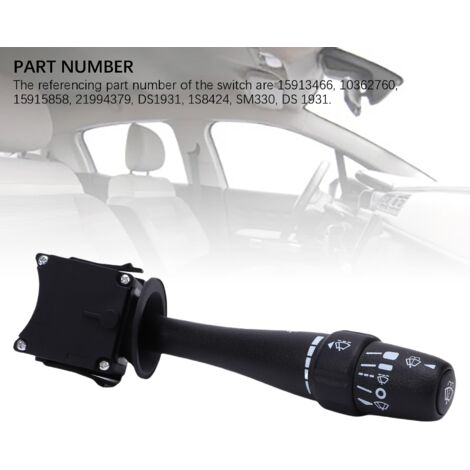 Commande de lave-glace et essuie-glace avant 15915858 pour Saturn Aura 2007-2009 (1/5)