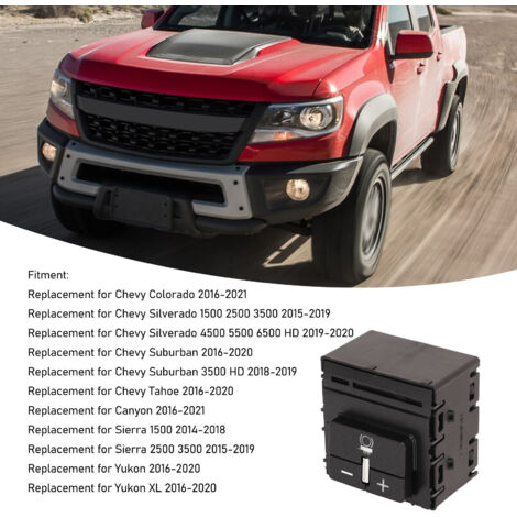 Interrupteur de Contrôle de Freinage Remorque 84108373 pour Chevy Silverado/GMC Sierra 1500-3500 (2014-2021) (1/5)