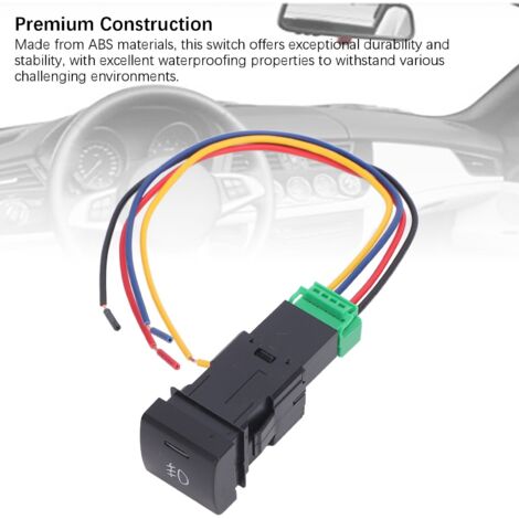 Interrupteur de Commande Antibrouillard avec Harnais pour Toyota Camry 2018+ (1/5)
