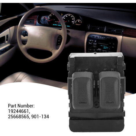 Commande de Vitre Électrique Conduite Gauche Interrupteur Fenêtre 25668565 Compatible Eldorado 1996-2002 (1/5)
