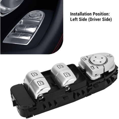 Commande Fenêtre Conducteur Gauche 2139055103 pour Classe E W213 2016-2023 (1/5)