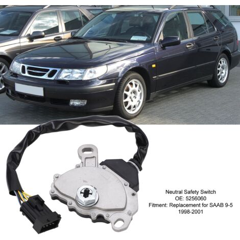 Interrupteur de Sécurité Point Mort 5256060 pour SAAB 9‑5 1998‑2001 (1/5)