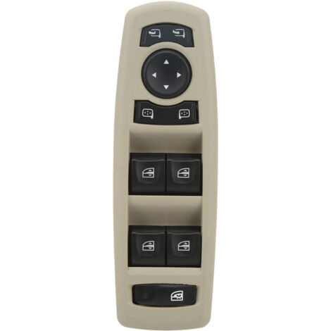 Interrupteur de Vitre Électrique Principal Renault Fluence 254000006R Remplacement Haute Sensibilité 2008-2016 (1/5)