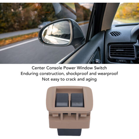 Interrupteur de Vitre Électrique Console Centrale Compatible Mazda Miata 1998-2000 Brown NC11 66 350B 21 - ABS Haute Sensibilité (1/5)