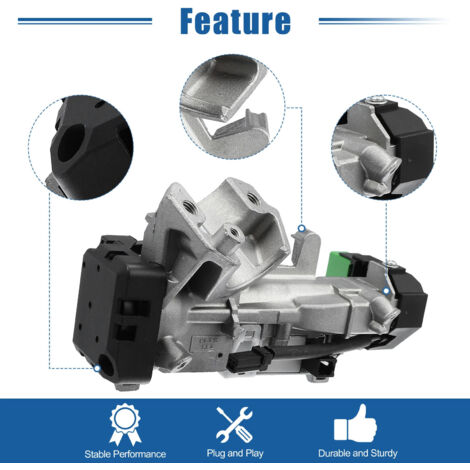 Cylindre de Contact de Démarrage avec 2 Clés à Puce ID48 06350 SAA G30 pour Honda Fit 2003-2005 (1/5)