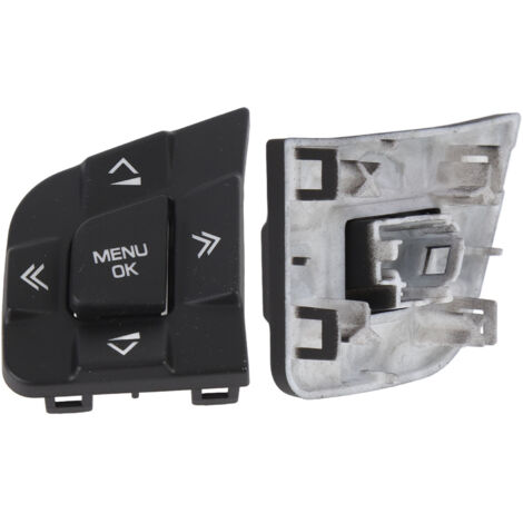 Habillage de Commutateur Volant Gauche 2PCS ABS Noir pour Land Rover Discovery Sport XE XF 2015-2019 (1/5)