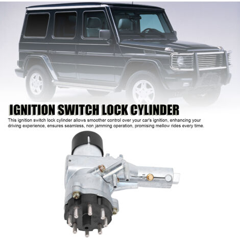 Cylindre de Serrure de Contact avec 2 Clés 0014621630 pour Mercedes Classe G W460 W463 (1/5)