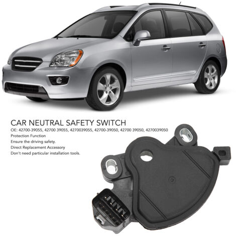 [Interrupteur de Sécurité Point Mort] Interrupteur Antirouille Référence 42700‑39055 - Compatible Hyundai Sonata, Santa Fe, Elantra (1/5)