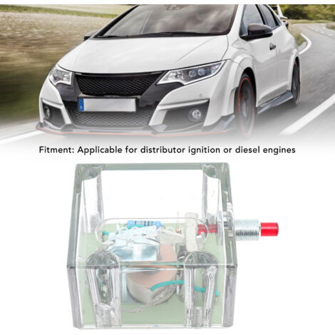 Contacteur de Shutdown Relais 12V 518APH 12 - Interrupteur de Sécurité pour Allumage Distributeur ou Moteurs Diesel (1/5)