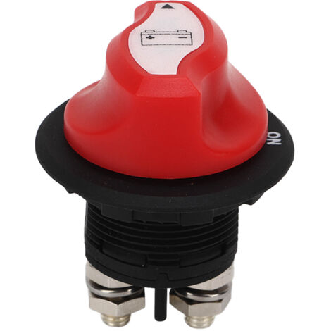 Interrupteur Isolateur de Batterie Sélecteur 32V DC 150A en Nylon et Cuivre - M10 - Commutateur de Désactivation Alimentation pour Voiture Camion Bateau (1/5)