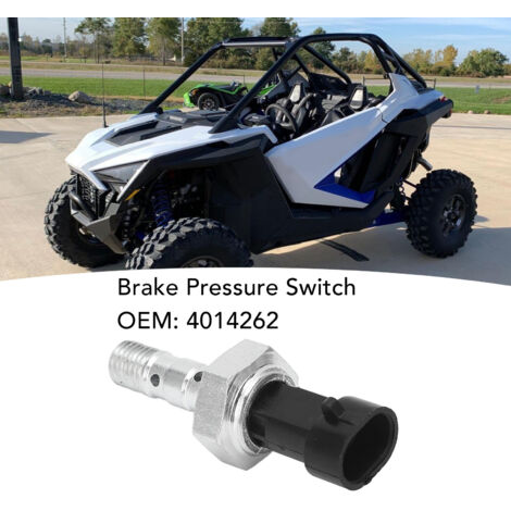 Interrupteur de pression de frein 4014262 pour Polaris RZR Ranger 1000 900 570 Turbo (2016-2021), capteur hydraulique haute performance et anti-rouille (1/5)