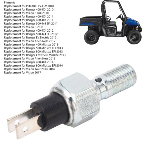 Interrupteur de Ligne de Frein 4012399 Résistant à la Rouille Filets Précision Pour POLARIS EV-LSV Ranger 400 Vision 2010+ (1/5)