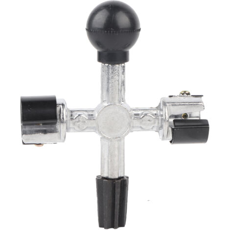 Outil de Nettoyage pour Bornes de Batterie 4 en 1 - Grattoir et Alésoir - Acier Durable - Maintenance Automobile (1/5)