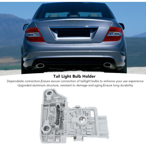Douille de phare arrière en aluminium Mercedes C-Klasse W204 Berline 2012-2014 gauche (1/5)