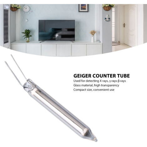 TUBE GEIGER Compteur de radiations maison ZN-614， avec détecteur X γ β pour projets DIY en verre (1/5)