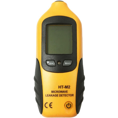 Détecteur de fuites micro-ondes HT-M2 portable haute précision [Testeur four 2450MHz avec écran LCD rétroéclairé, calibre usine] (1/5)