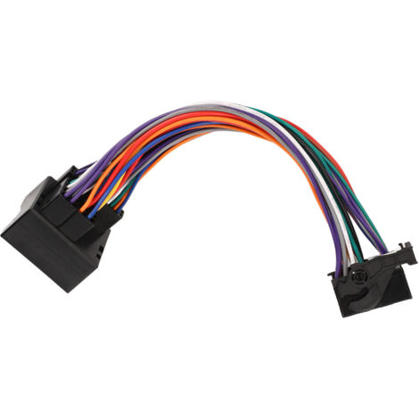 Câble d'extension PQ 40 broches universel pour autoradio, câblage renforcé 23cm/9.06in (1/5)