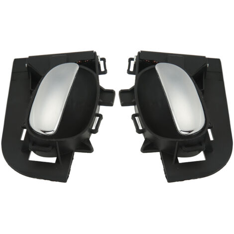 Poignée Intérieure de Porte pour Peugeot 206/207 et Citroën C2 (Paire, ABS, Installation Facile) (1/5)