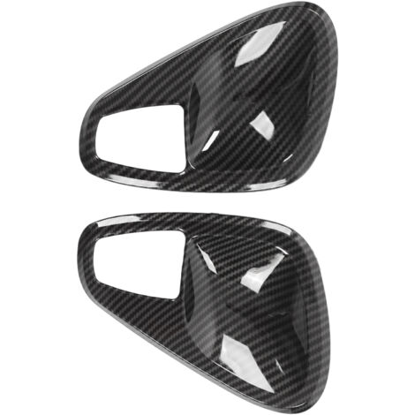 Poignée de Porte Intérieure avec Couvercle en Style Fibre de Carbone pour Smart Fortwo W451 Facelift 2011-2014 (1/5)