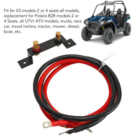 Bornes de démarrage à distance - Kit de relocalisation de batterie étanche 5awg pour véhicule X3, UT (1/5)