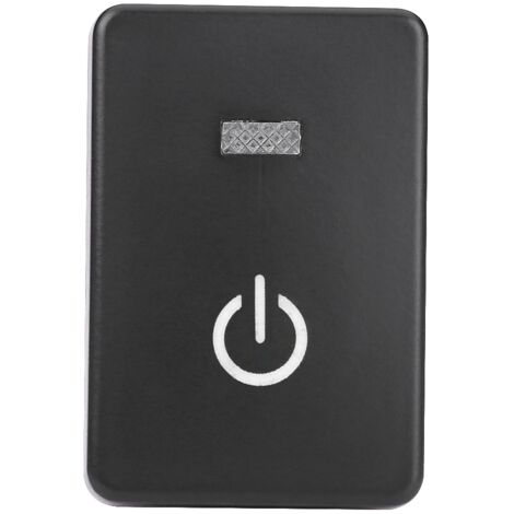 Interrupteur à bascule LED pour véhicules Toyota (Camry, Yaris...) POWER ON - Noir, ABS (1/5)
