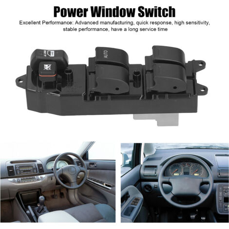 Interrupteur de levage pour fenêtre électrique Camry 2002‑2006 RHD - Compatible OEM 84820‑12460 (1/5)