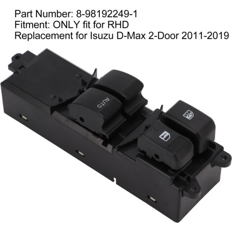 Interrupteur de Vitre Électrique 8981922491 de Commande pour Isuzu D‑Max 2‑Portes 2011‑2019 RHD (1/5)