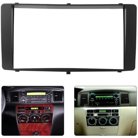 Cadre de montage 2 DIN universel pour autoradio BYD F3 2005-2019 - Noir, précision et résistance (1/5)